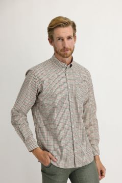 Long Sleeve Plaid Shirt