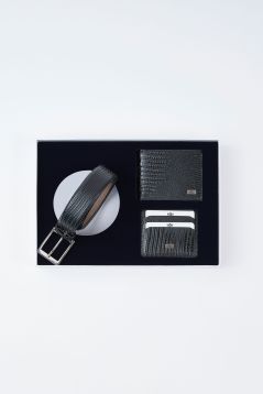 Wallet-Cardholder-Belt Set