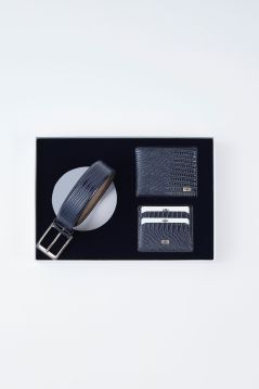 Wallet-Cardholder-Belt Set