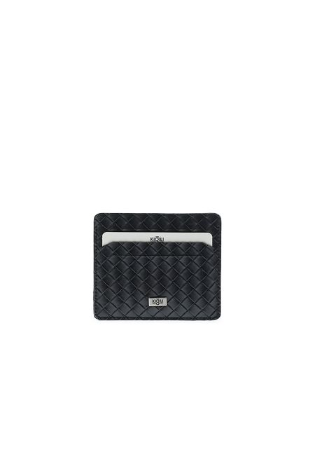 Botega Pattern Belt - Wallet - Card Holder Set