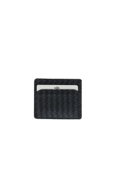 Botega Pattern Belt - Wallet - Card Holder Set