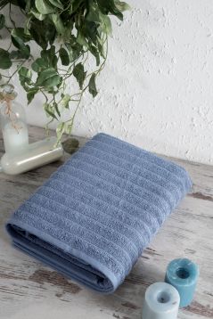 Ocean Wave Jacquard Bath Towel