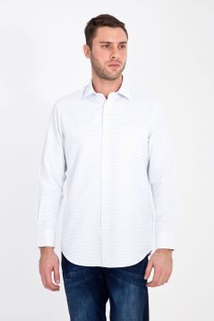 Long Sleeve Patterned Classic Shirt