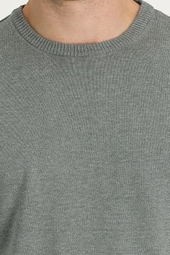 Crew Neck Regular Fit Knit Sweater