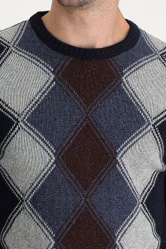 Regular Fit Crew Neck Wool Knitwear