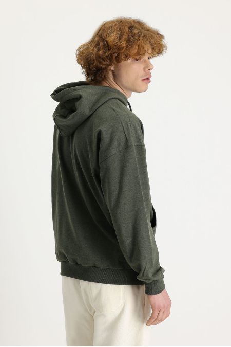 Kapuzen-Sweatshirt Oversize