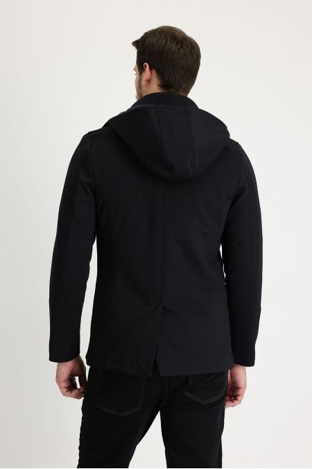 Verklebte Mantel-Jacke