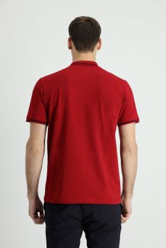 Polo Collar Slim Fit Embroidered Supreme Cotton T-Shirt