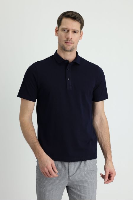 Polo Neck Regular Fit T-Shirt