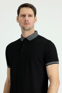 Polo Neck Regular Fit T-Shirt