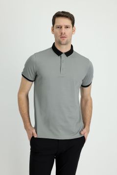 Polo Neck Regular Fit T-Shirt