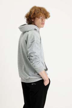 Kapuzen-Sweatshirt Oversize