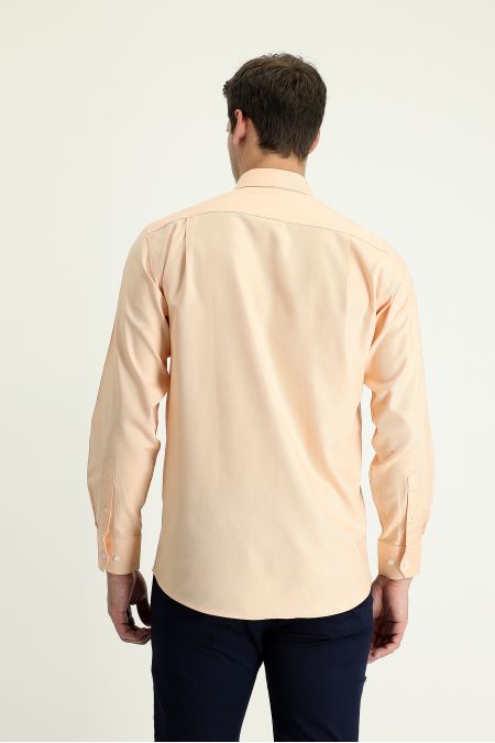 Long sleeve solid color classic shirt