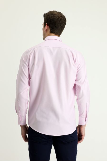 Long sleeve solid color classic shirt