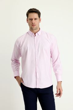 Long sleeve solid color classic shirt