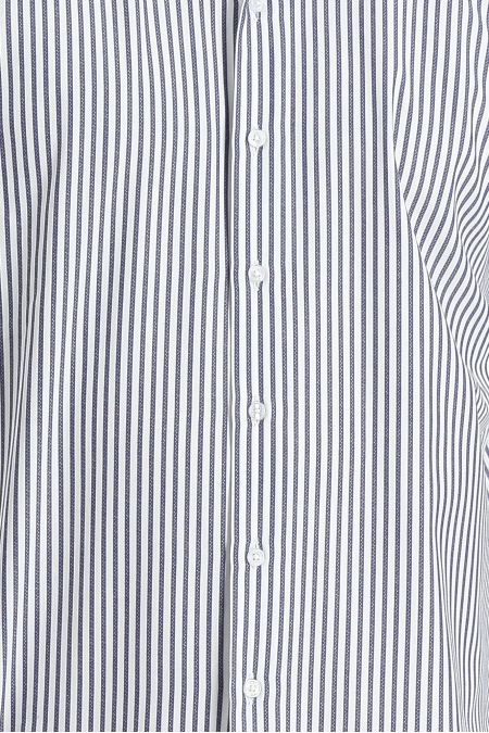 Long Sleeve Striped Slim Fit Shirt