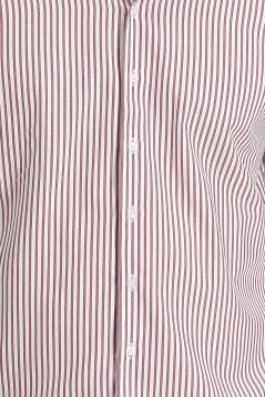 Long Sleeve Striped Slim Fit Shirt