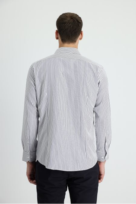 Long Sleeve Striped Shirt