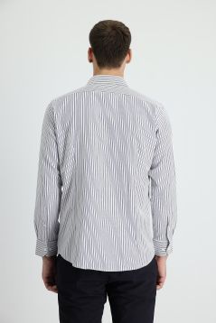 Long Sleeve Striped Shirt