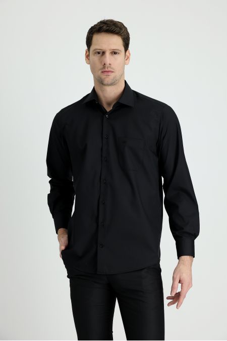 Long Sleeve Non-Iron Classic Easy-Iron Cotton Shirt