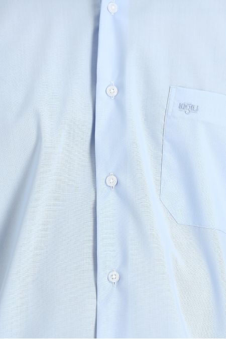 Long sleeve solid color classic shirt