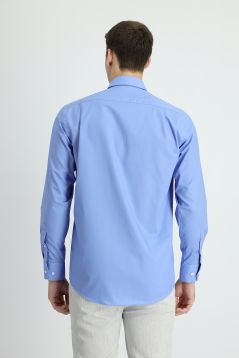 Long sleeve solid color classic shirt