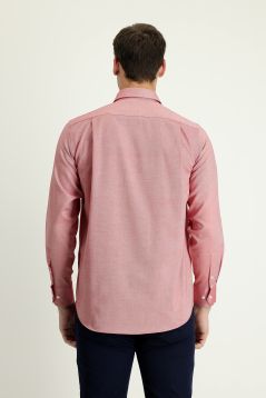 Long sleeve solid color classic shirt