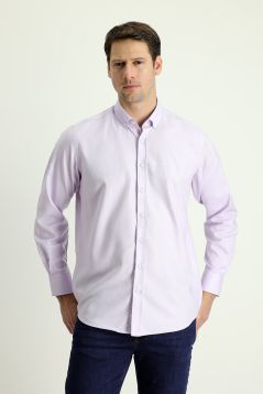 Long sleeve solid color classic shirt