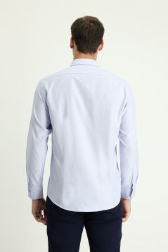 Langarm-Oxford-Hemd, Slim Fit, Button-Down-Kragen