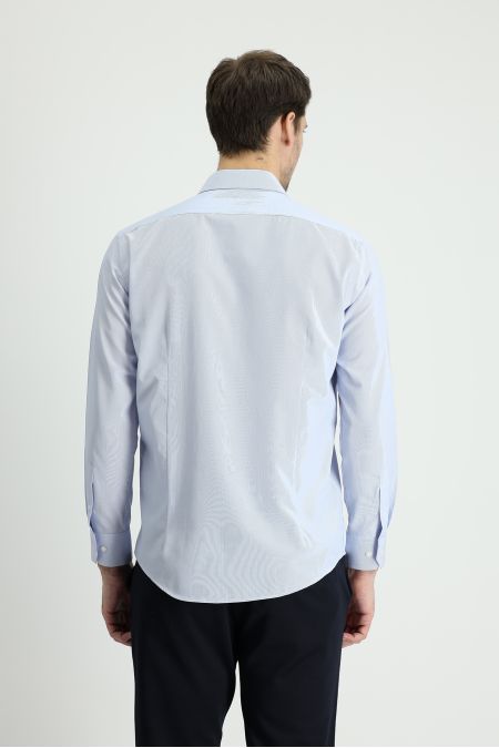 Hemd, gestreift, Slim Fit