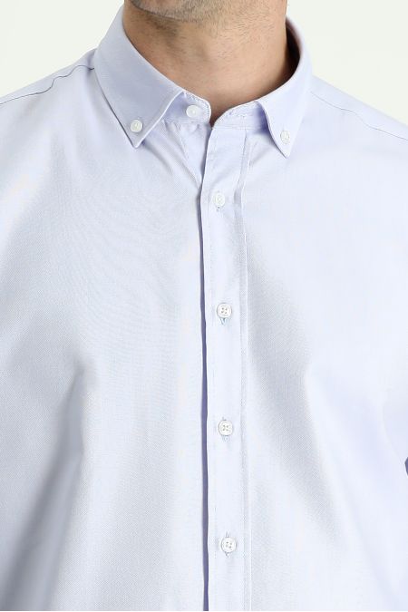 Long sleeve solid color classic shirt