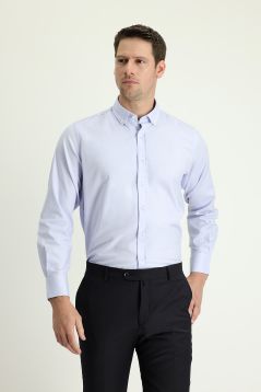 Long sleeve solid color classic shirt