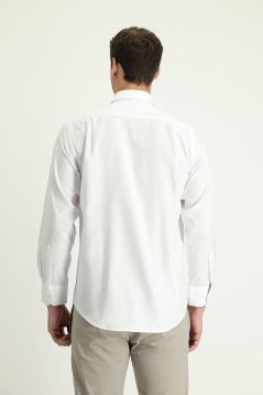 Long sleeve solid color classic shirt