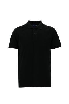 Polo Neck Slim Fit Embroidered T-shirt