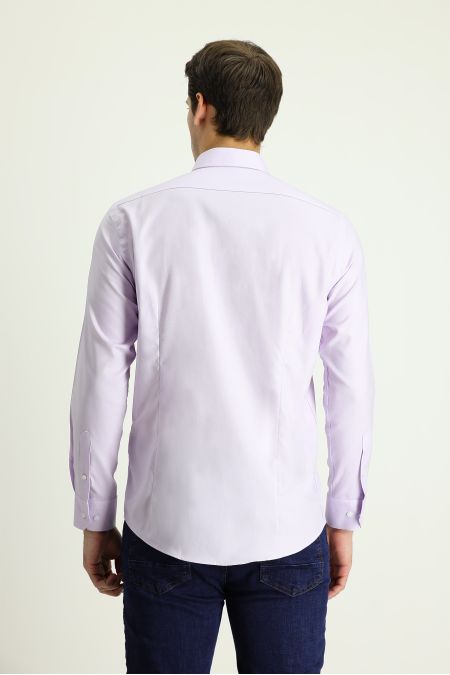 Langarm-Oxford-Hemd, Slim Fit, Button-Down-Kragen