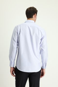 Long sleeve solid color classic shirt