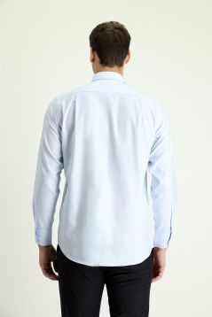 Long sleeve solid color classic shirt