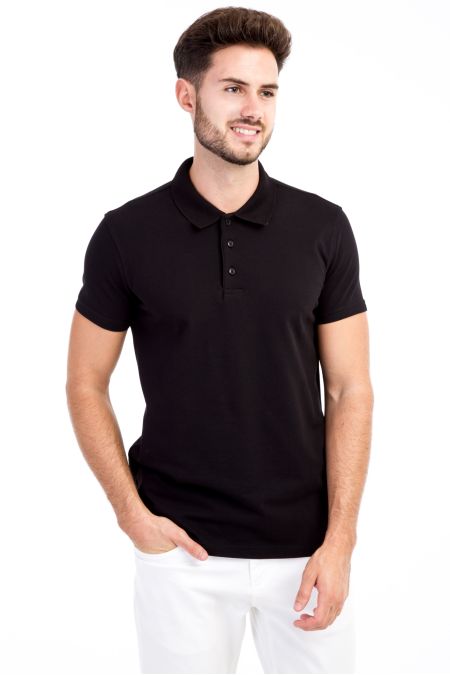 Polo Neck Slim Fit T-Shirt