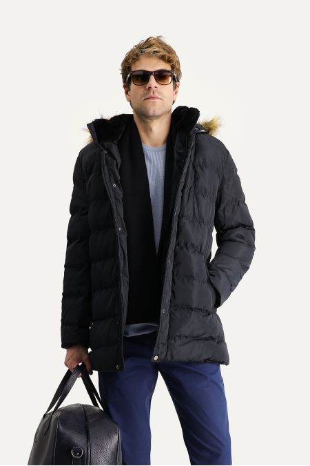 Hooded Casual Coat