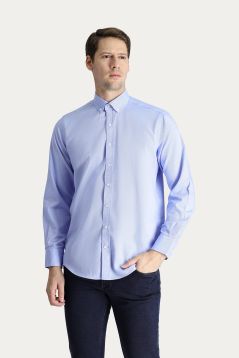 Long sleeve solid color classic shirt