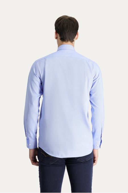 Long sleeve solid color classic shirt