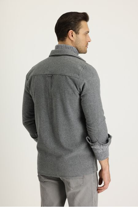 Slim-Fit Shacket Hemd / Jacke