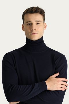 Rollkragenpullover, Regular Fit