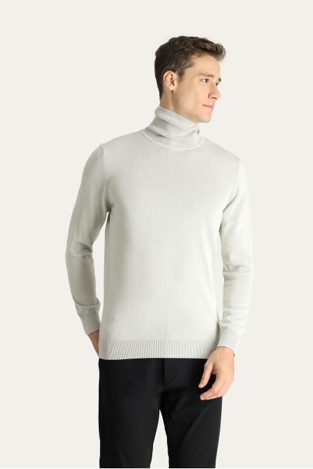 Rollkragenpullover, Regular Fit