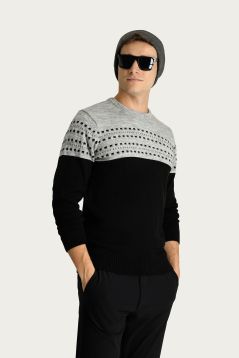 Crew Neck Slim Fit Jumper