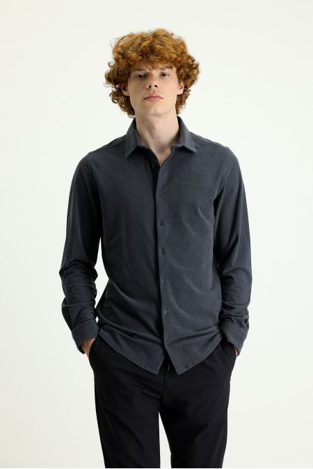 Long Sleeve Slim Fit Shirt