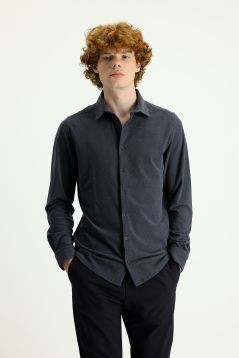 Long Sleeve Slim Fit Shirt