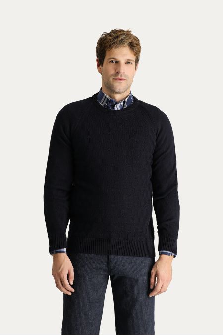 Crew Neck Regular Fit Jumper