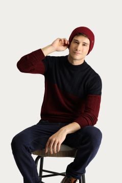 Crew Neck Slim Fit Jumper