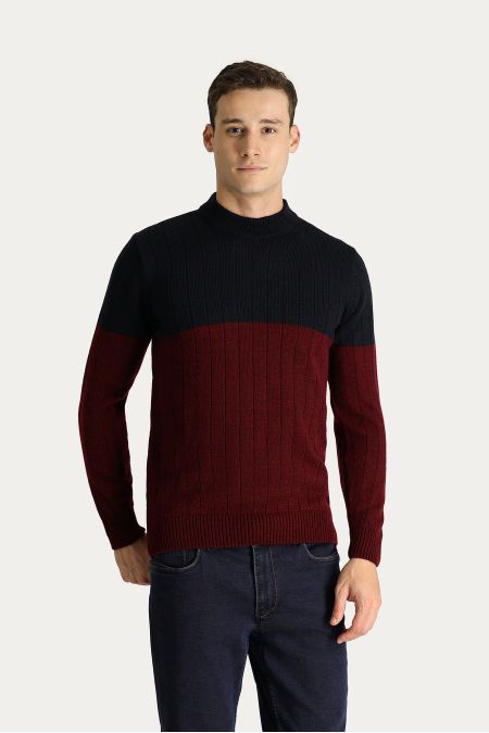 Crew Neck Slim Fit Jumper